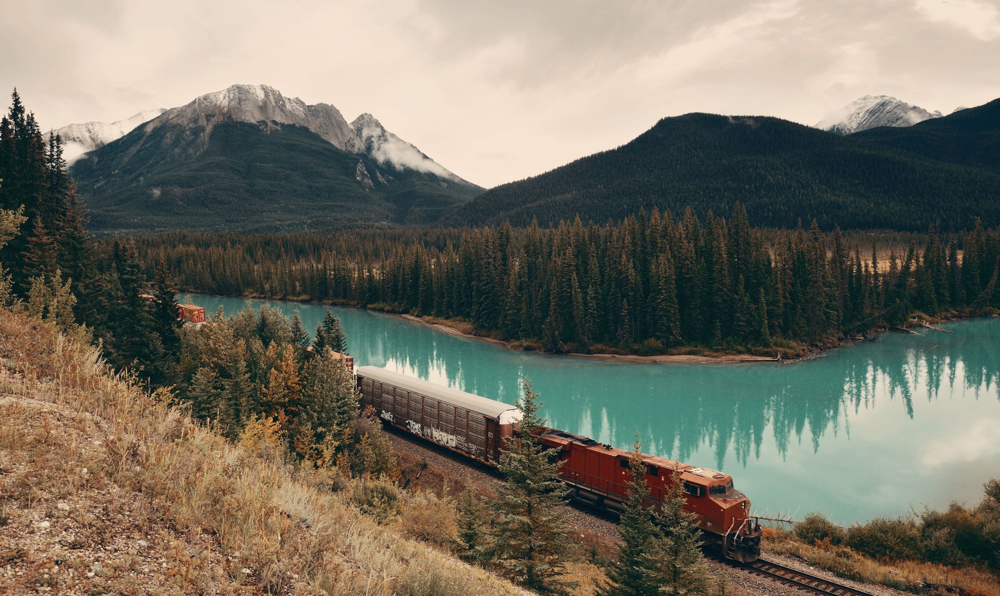 train in Canada